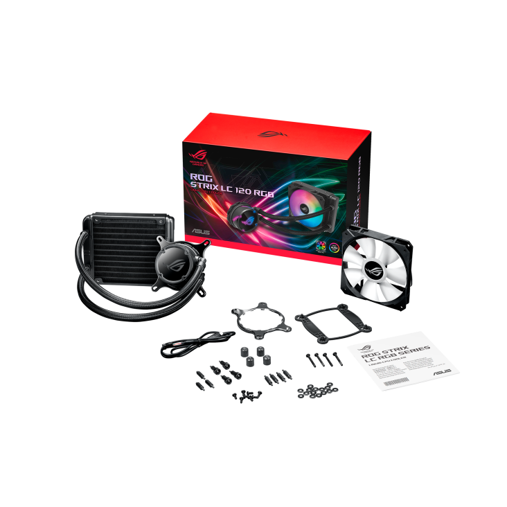 Cooler procesor all-in-one ROG STRIX LC 120 RGB, pompa si - imagine 3