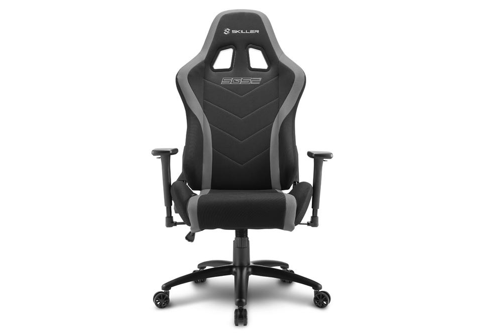 Scaun Gaming Sharkoon Skiller SGS2, Black/Grey - imagine 2