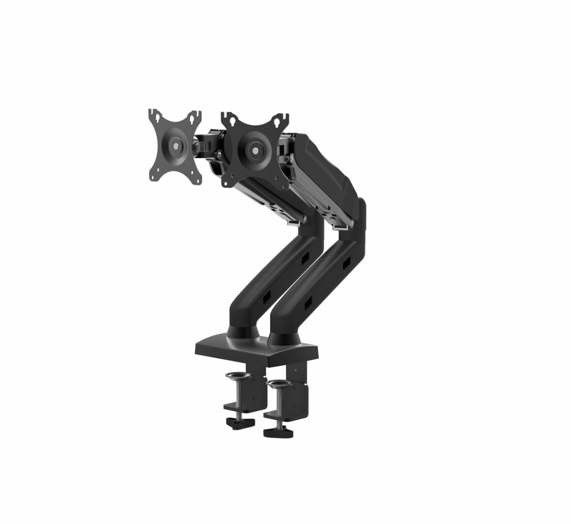 Suport dublu monitor Serioux, MM902, arc cu gaz, tilt - imagine 2