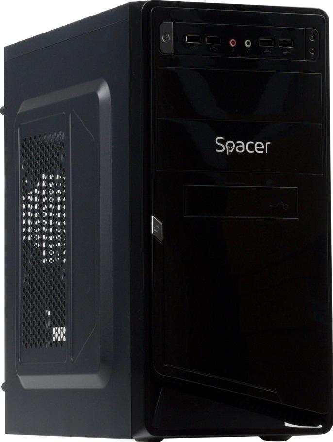Carcasa Spacer Moon, ATX, MidTower, Gaming, sursa 450 (230W for - imagine 4