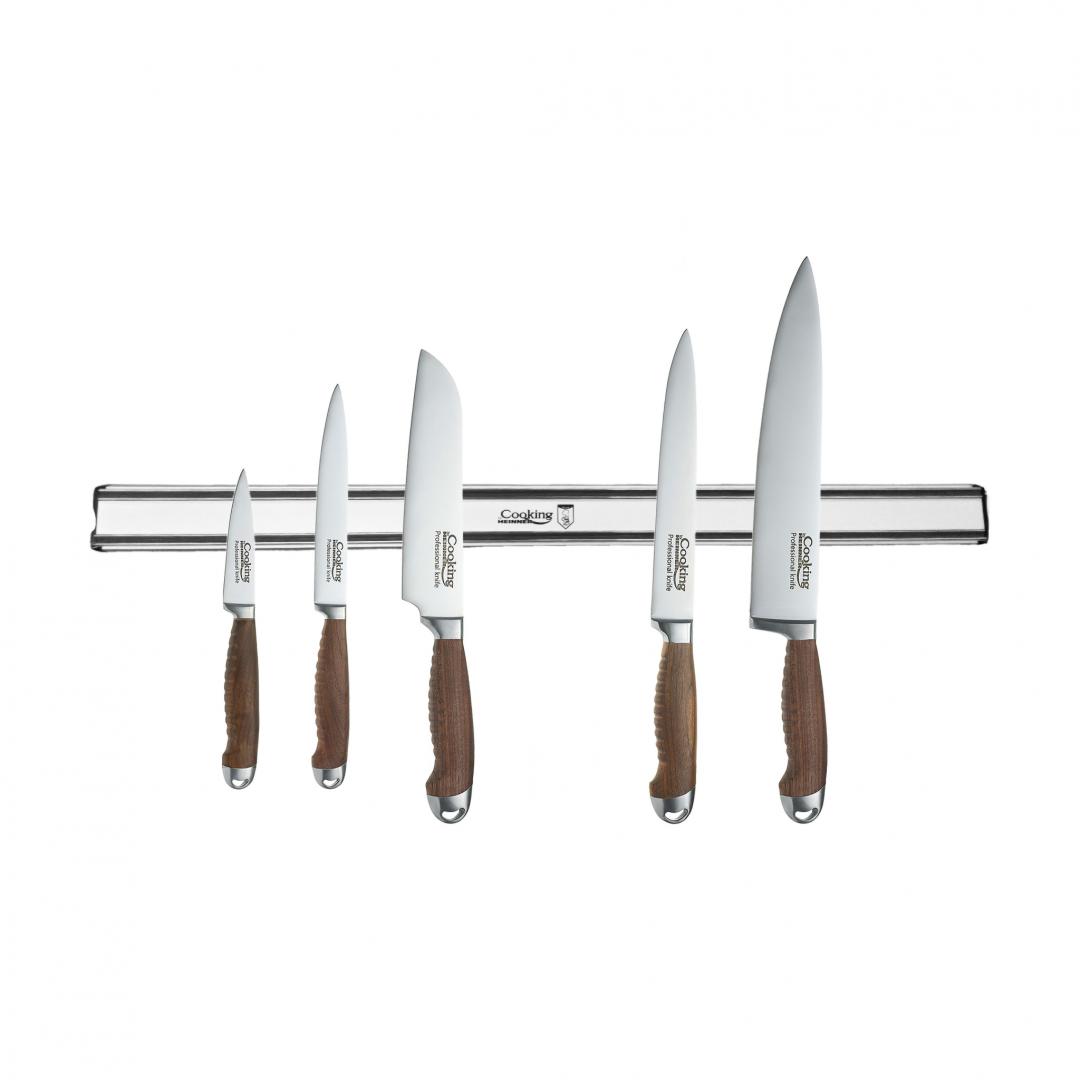 SUPORT MAGNETIC PENTRU CUTITE 61.5X4.5X1.9CM, ALUMINIU, CHEF LINE, COOKING BY - imagine 2