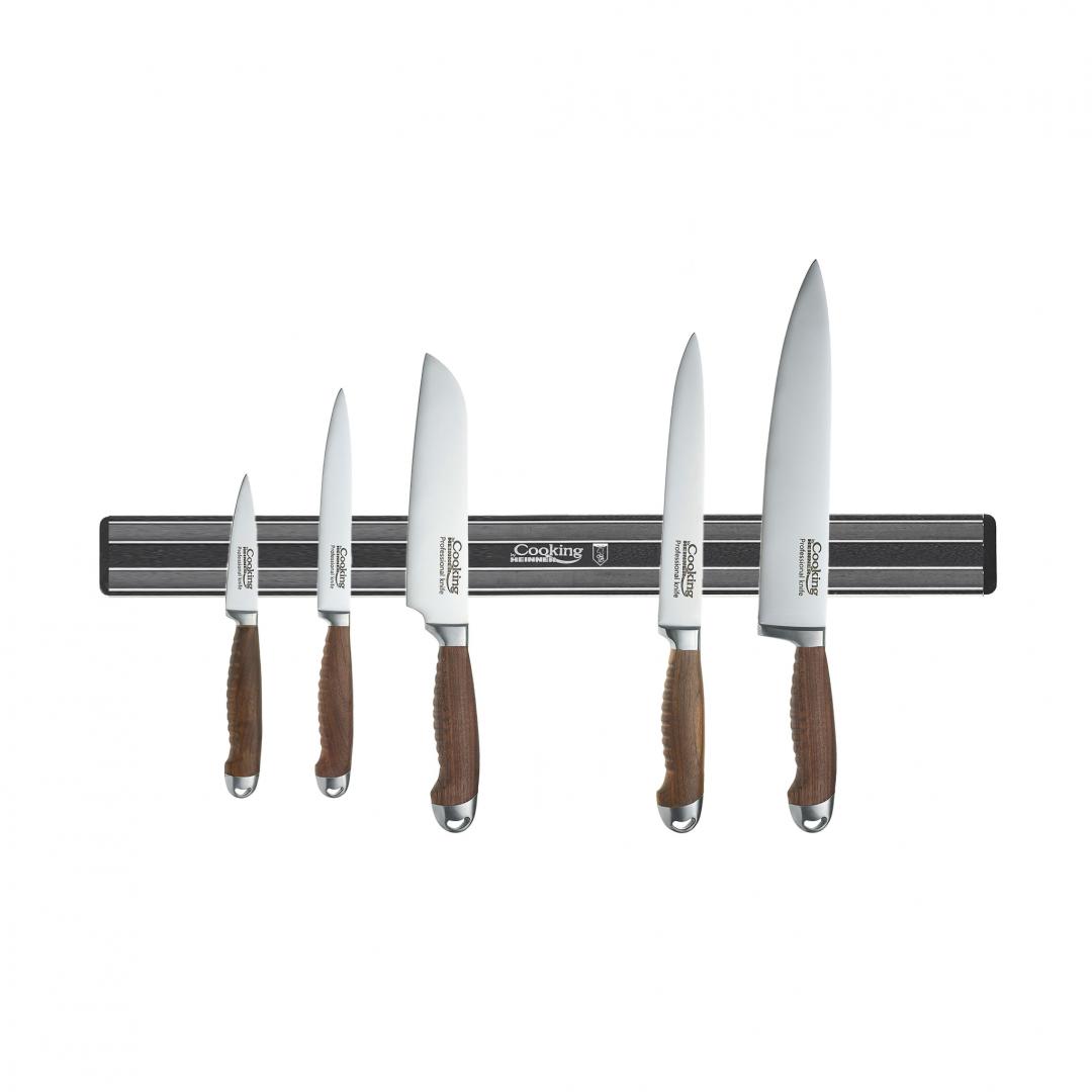 SUPORT MAGNETIC PENTRU CUTITE, 49X3.7X1.7 CM, PLASTIC, CHEF LINE, - imagine 2