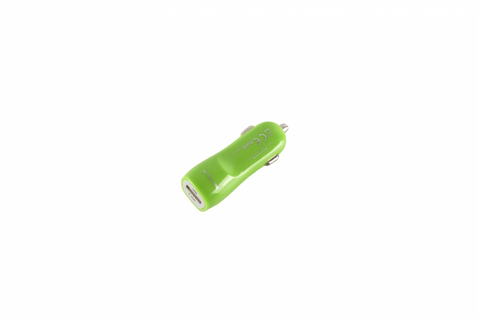 Incarcator de masina Serioux port USB 1A, diverse culori, bulk - imagine 4