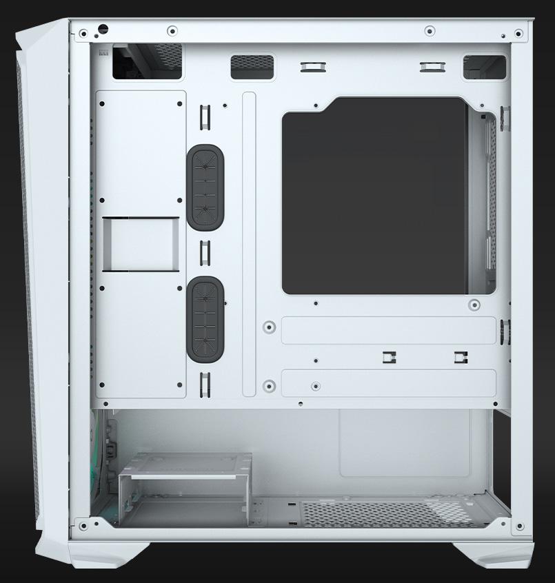 Carcasa Aqirys Wezen Midi Tower White RGB - imagine 6