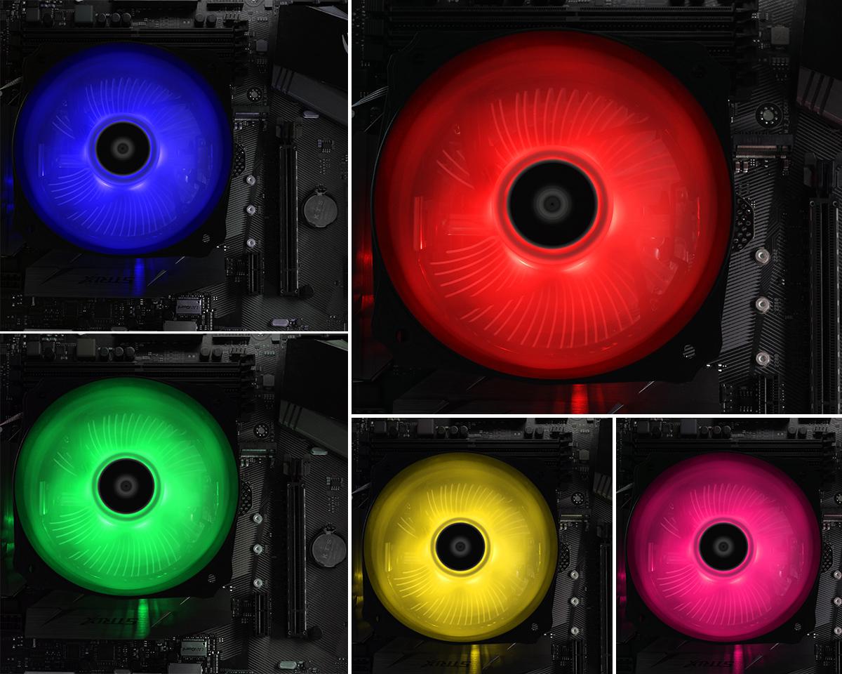 Cooler CPU ID-Cooling DK-03 PWM RGB, compatibil AMD/Intel - imagine 6