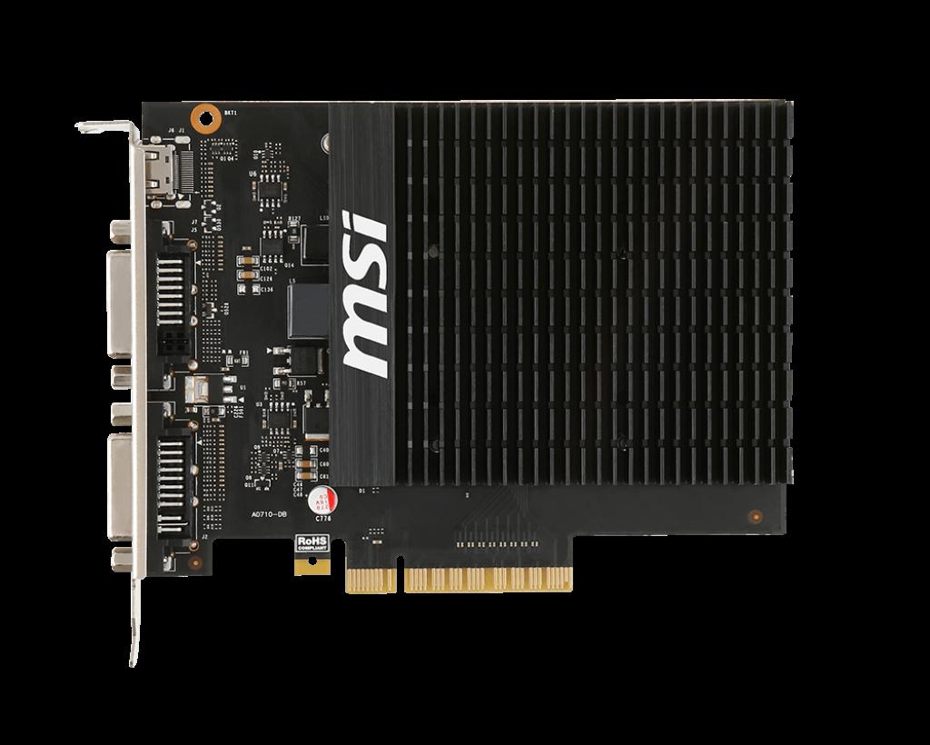 Placa video MSI GeForce® GT 710 2GD3H H2D, 2GB DDR3, - imagine 3