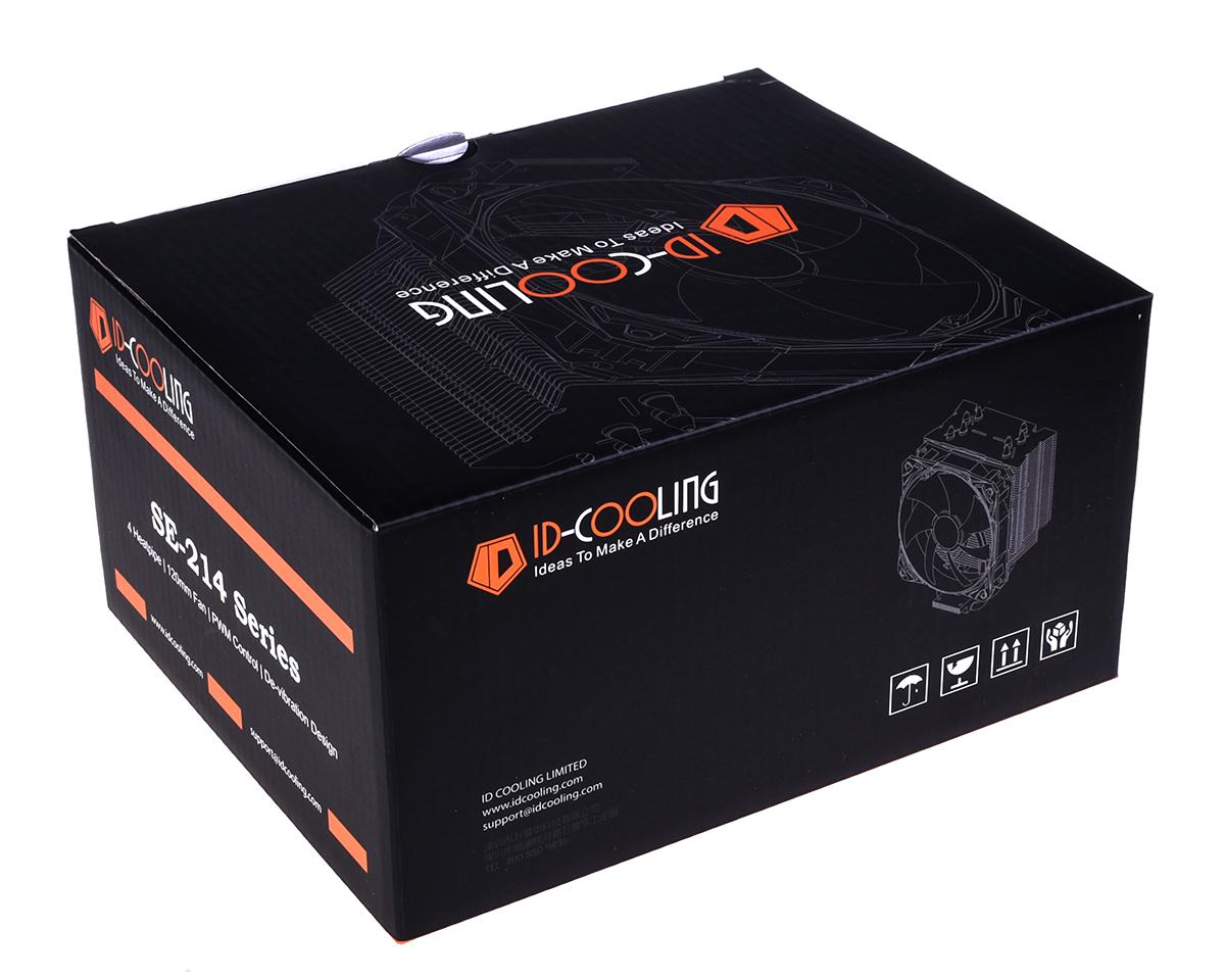Cooler procesor ID-Cooling SE-214 RGB, 4 heatpipe-uri direct touch, 6mm - imagine 5