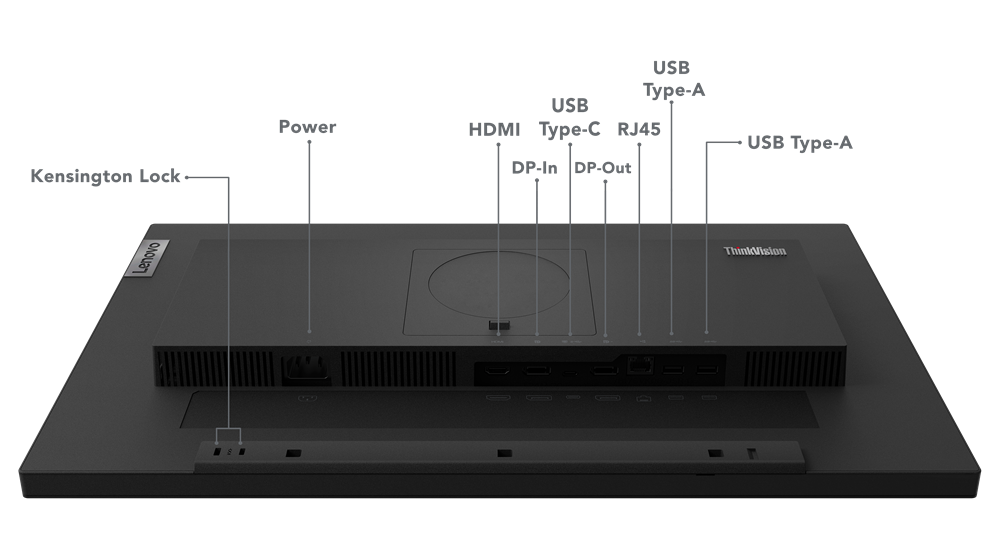 Monitor Lenovo ThinkVision T24m-29 23.8 inch, FHD IPS (1920x1080), Anti- - imagine 6