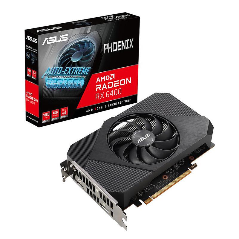 Placa video ASUS Radeon RX 6400 Phoenix, 4GB GDDR6, 64-bit - imagine 5