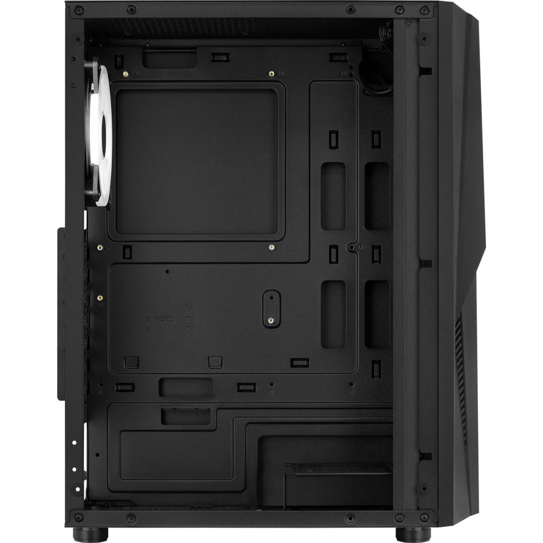 Carcasa Aerocool Mecha, Mid-Tower, fara sursa, ATX, Black - imagine 11