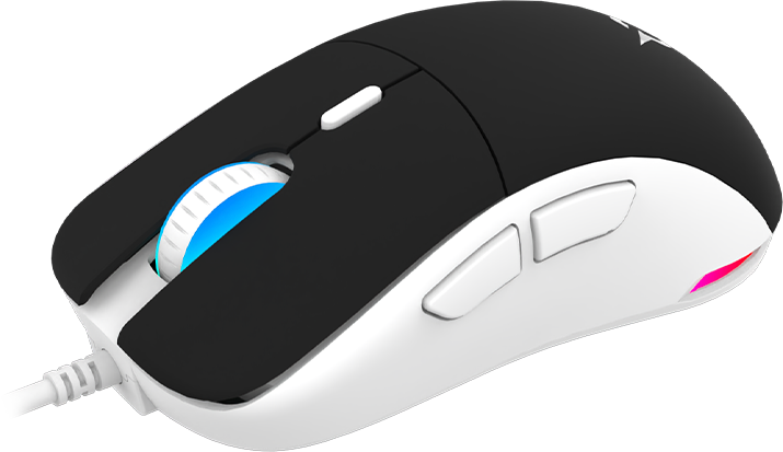 Mouse AQIRYS T.G.A, cu fir, 6 butoane, interfata USB 2.0 - imagine 7