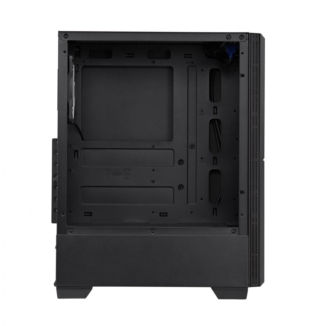 Carcasa FSP CMT 270, Mid Tower, ATX, fara sursa, black - imagine 9