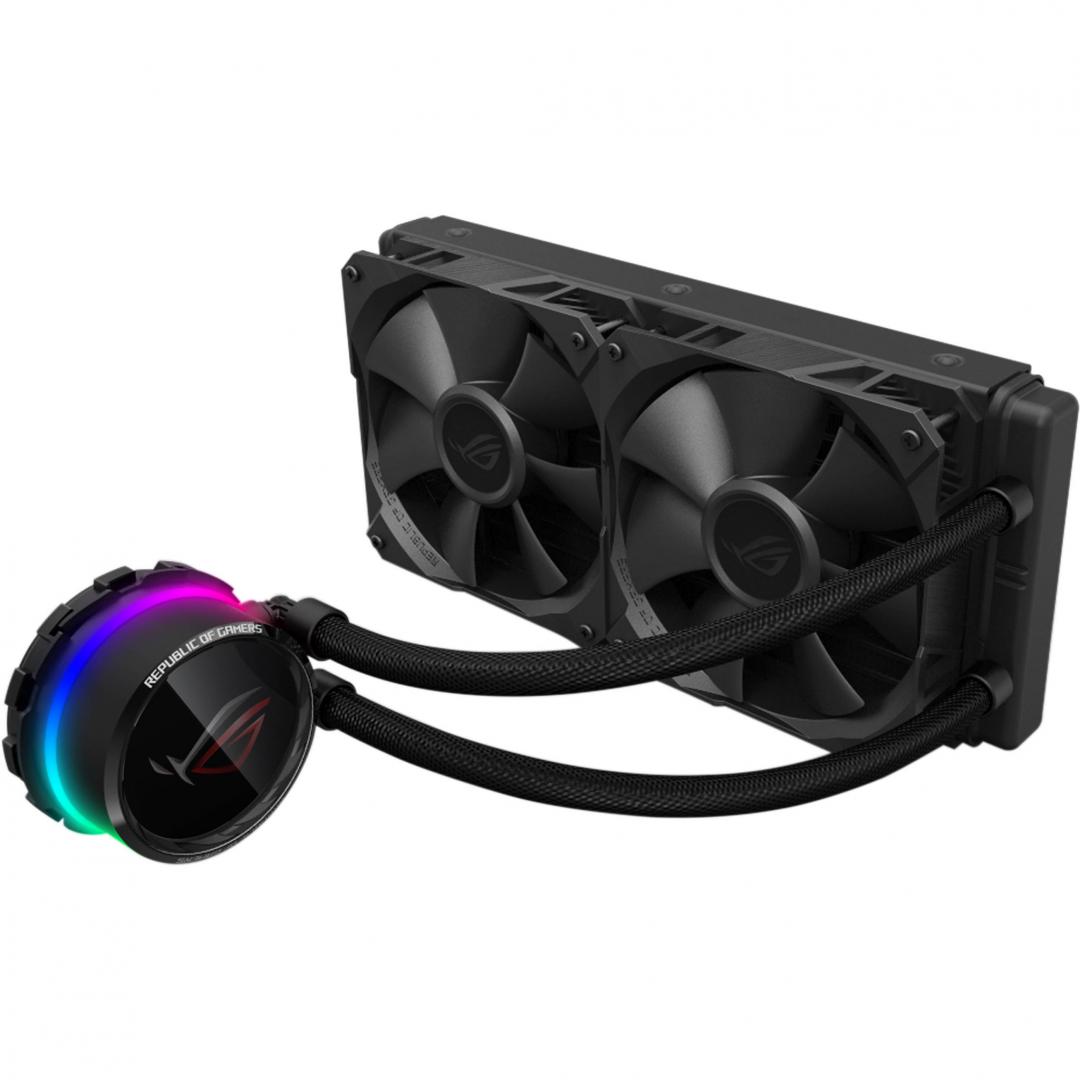 Cooler procesor ASUS ROG RYUO 240, racire cu lichid, Aura - imagine 7