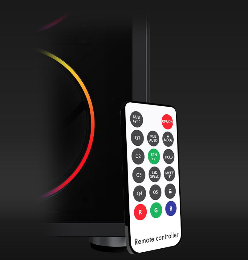Carcasa Aqirys Antares Midi Tower Black RGB - imagine 14