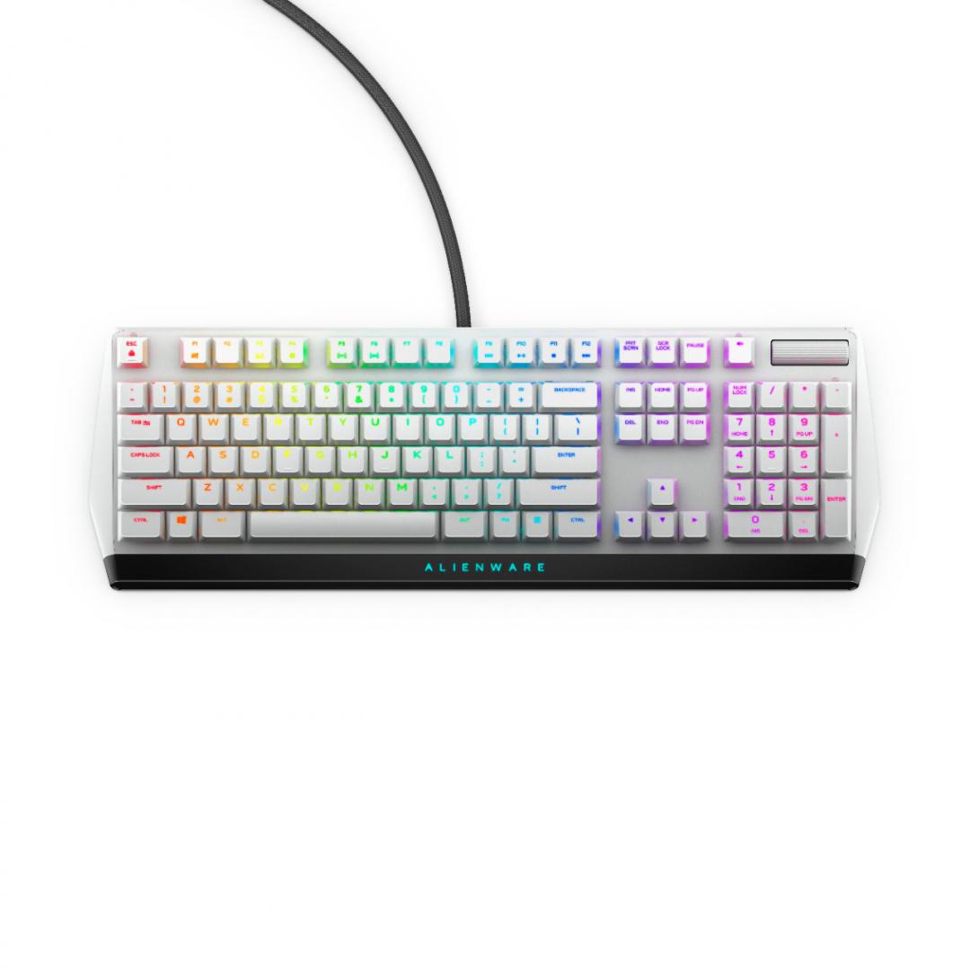 Dell Keyboard Alienware RGB Mechanical Gaming AW510K, US International, Backlit: - imagine 3