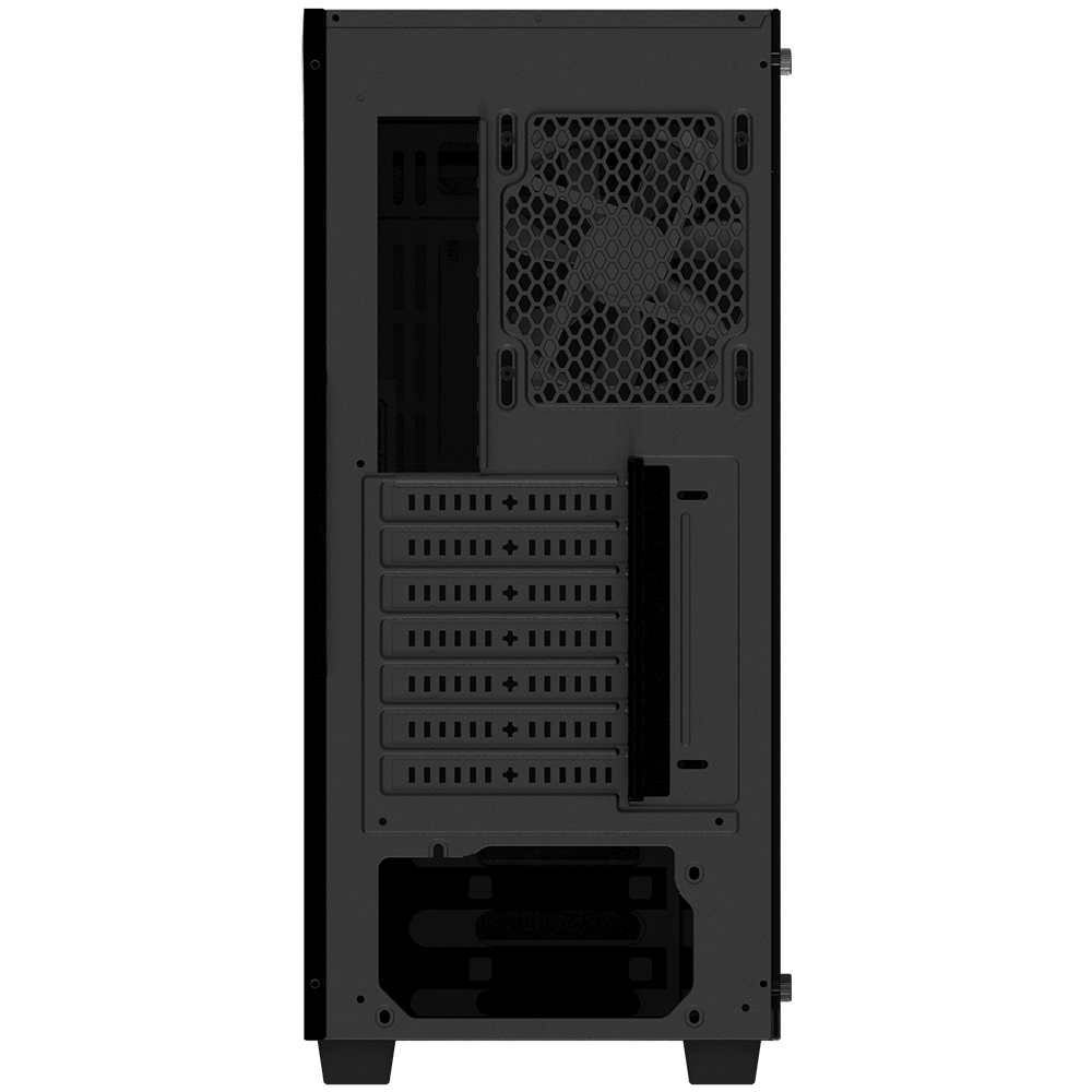 Carcasa GIGABYTE C200 GLASS, Mid-Tower, fara sursa, ATX, Black - imagine 5