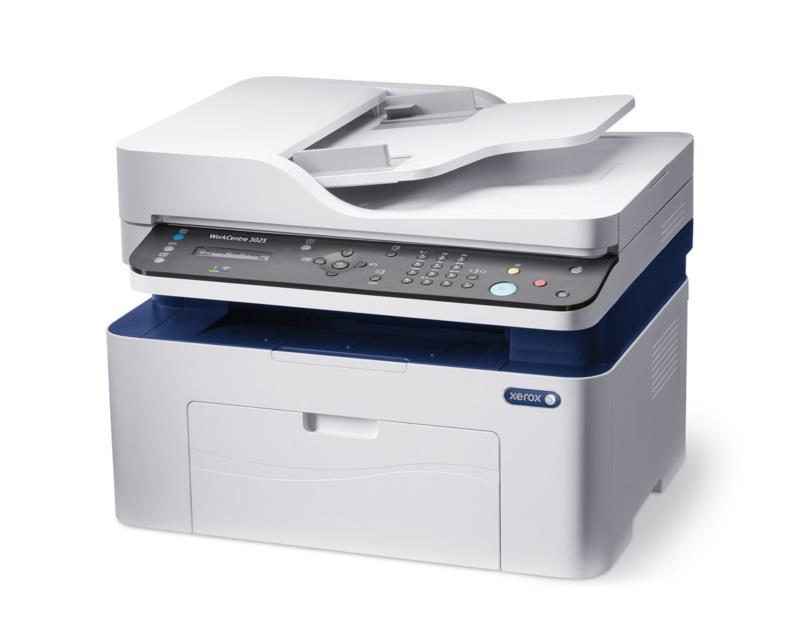 Multifunctional laser mono Xerox WorkCentre 3025V_NI, Print/ Copy/ Scan/ Fax, - imagine 3