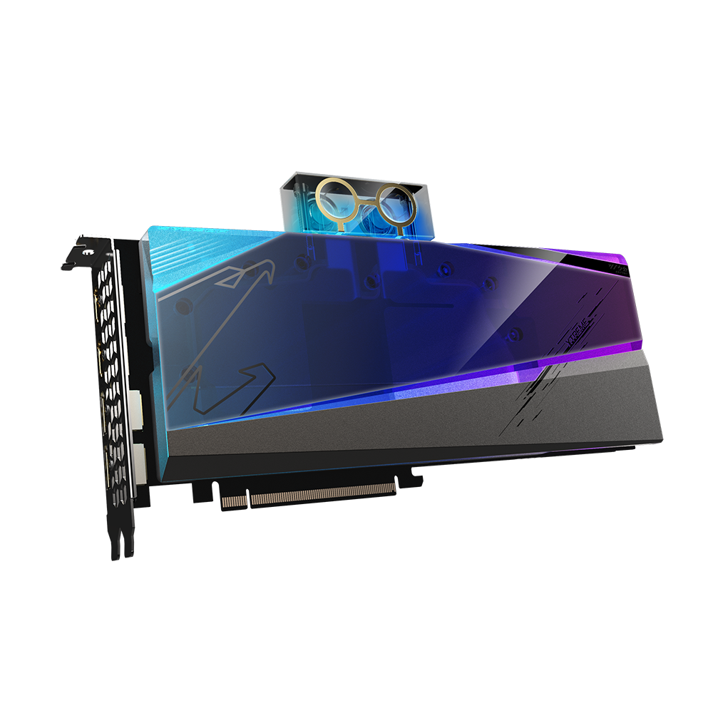 Placa video Gigabyte AORUS Radeon RX 6900 XT XTREME WATERFORCE - imagine 4