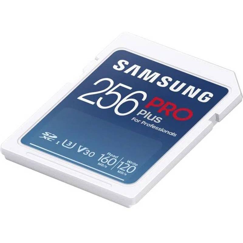 Card de memorie SDXC, Samsung PRO Plus (2021), 256GB, UHS-I - imagine 3