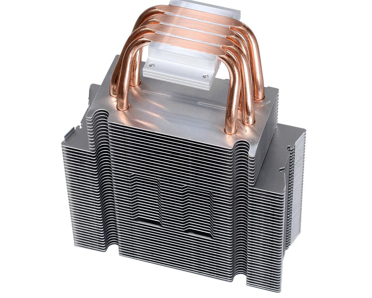 Cooler procesor ID-Cooling SE-214 RGB, 4 heatpipe-uri direct touch, 6mm - imagine 4