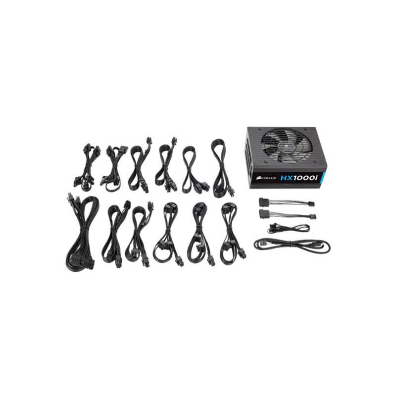 Sursa Corsair HXi Series HX1000i, 1000W, full-modulara, 80 Plus Ultra-Low - imagine 7