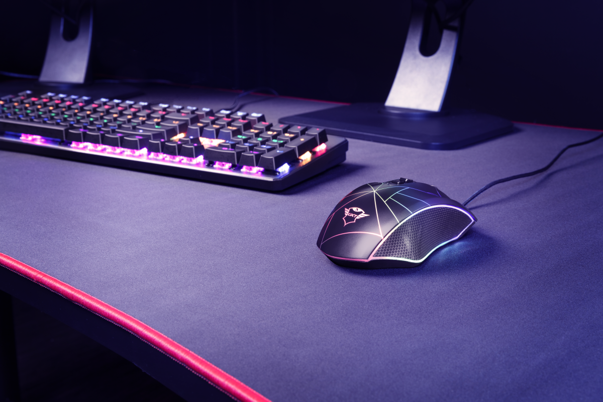 Mouse cu fir GXT 160X, Ture RGB Gaming Mouse, negru - imagine 11