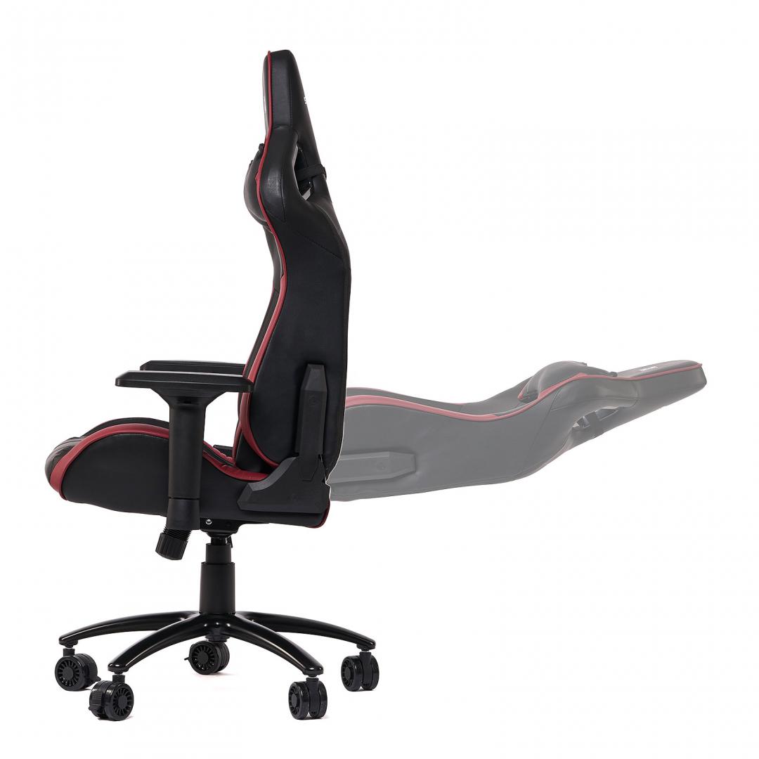 Scaun gaming X by Serioux, Theon, ajustabil, piele sintetica, piston - imagine 5