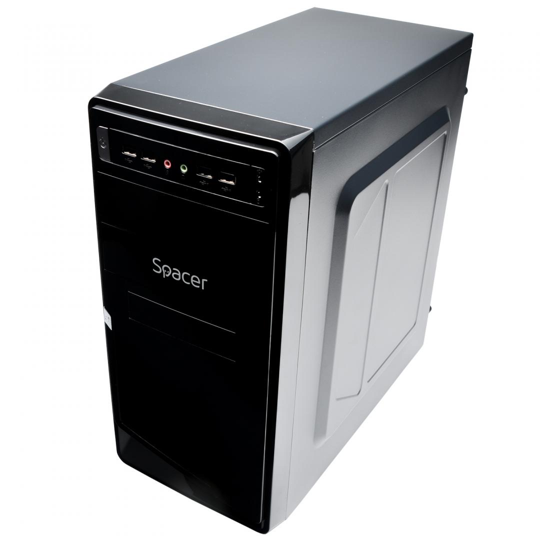 Carcasa Spacer Moon, ATX, MidTower, Gaming, sursa 450 (230W for - imagine 3