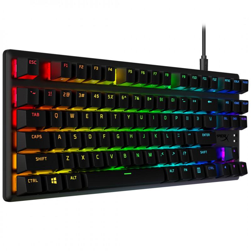 Tastatura HP HyperX Alloy Origins Core Pbt, mecanica, type-C, RGB, - imagine 3
