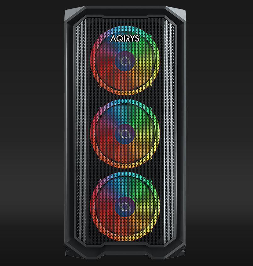 Carcasa Aqirys Wezen Midi Tower Black RGB - imagine 3