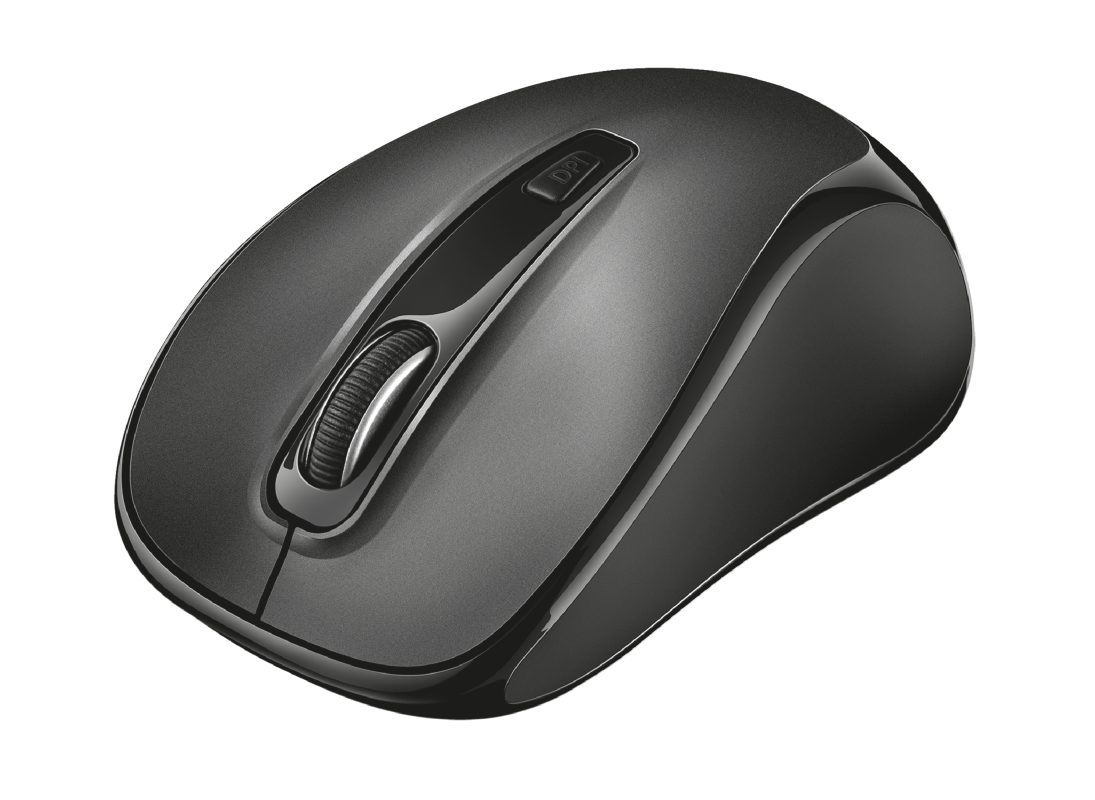 Mouse Trust Zelo Silent, wireless, negru - imagine 3