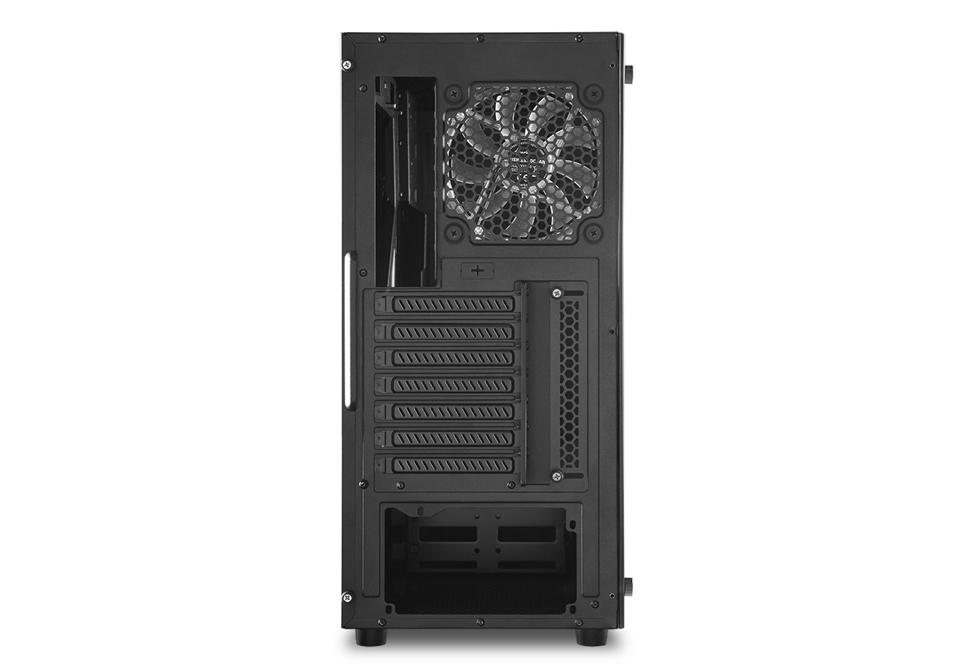 Carcasa Sharkoon TG5 ATX, fara sursa, red - imagine 6
