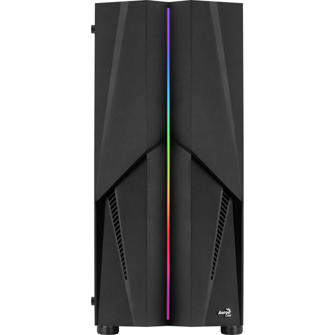 Carcasa Aerocool Mecha, Mid-Tower, fara sursa, ATX, Black - imagine 4