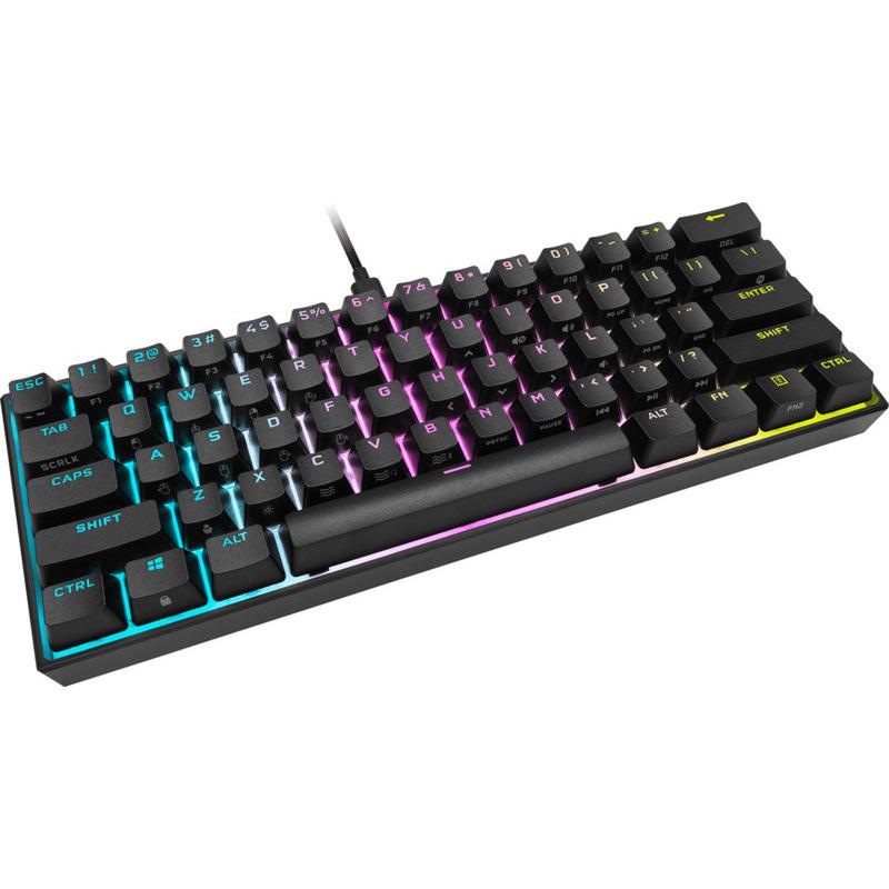 Tastatura Gaming Mecanica Corsair K65 Mini 60%, Iluminare RGB iCUE, - imagine 5