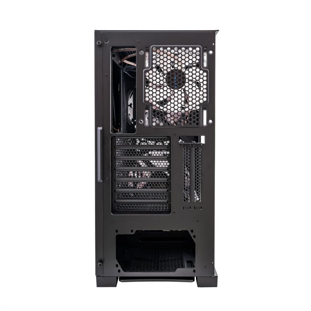 Carcasa Inaza Prism neagra, SECC Steel ATX Mid Tower, fara - imagine 7