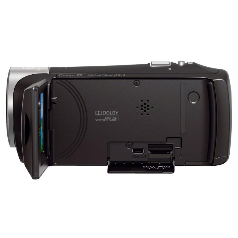 Camera Video Sony HDR-CX405 Black, senzor CMOS Exmor R ,lentilesuperangulare - imagine 3