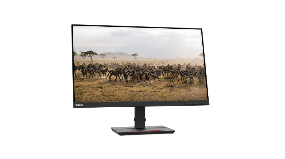 Monitor LED Lenovo ThinkVision S27e-20,27inch, IPS FHD, 4ms, 60Hz, negru - imagine 3