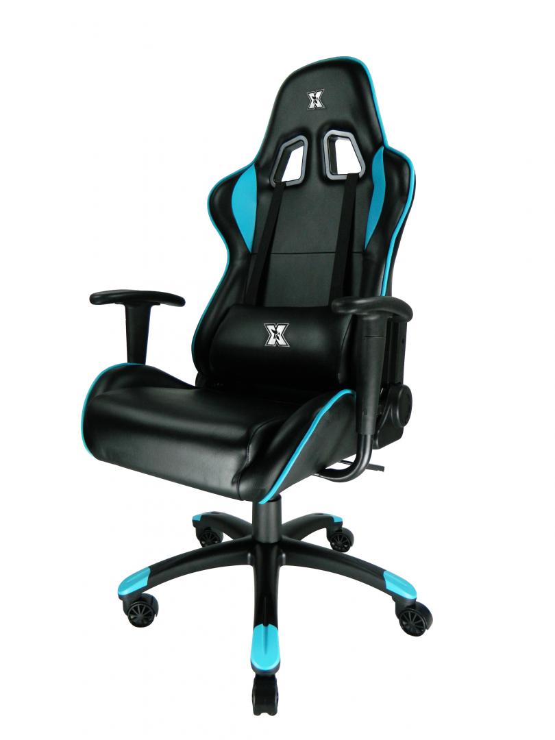 Scaun gaming X by Serioux, Torin, ajustabil, piele sintetica, piston - imagine 4