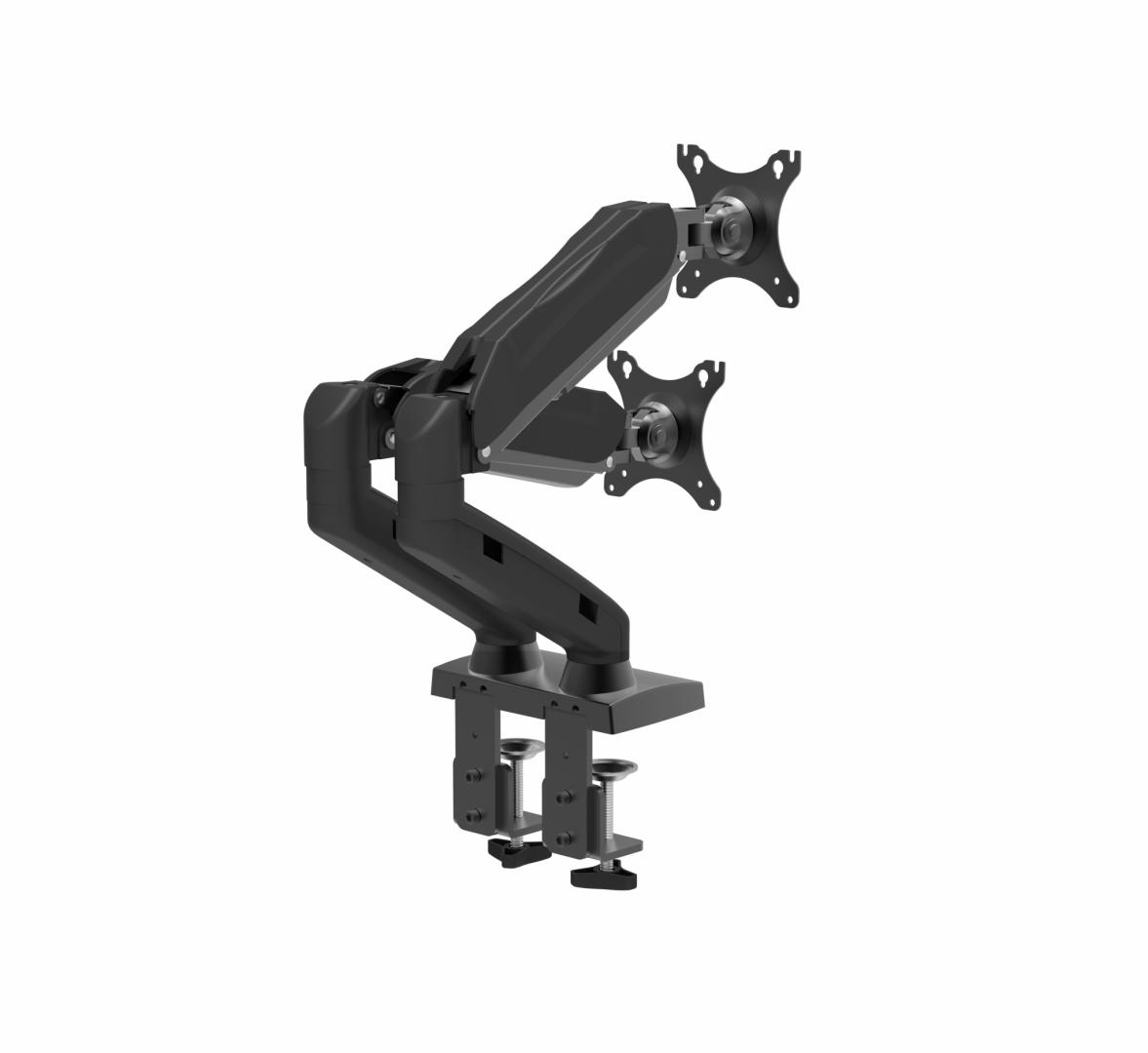Suport dublu monitor Serioux, MM902, arc cu gaz, tilt - imagine 8