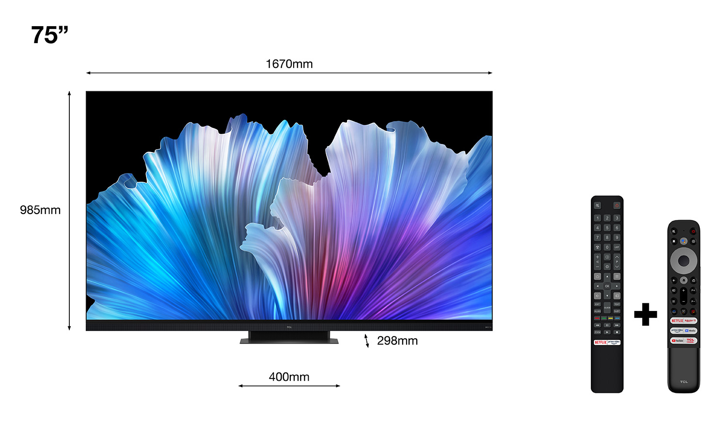 Televizor TCL QLED 75C935, 189 cm (75"), Smart Google TV, - imagine 4