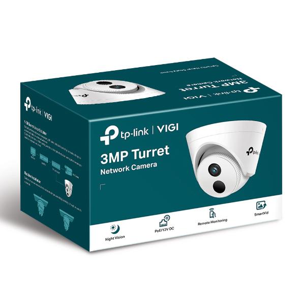 TP-LINK VIGI 3MP Outdoor Turret Network Camera, VIGI C400HP-2.8, 1/2.7" - imagine 3