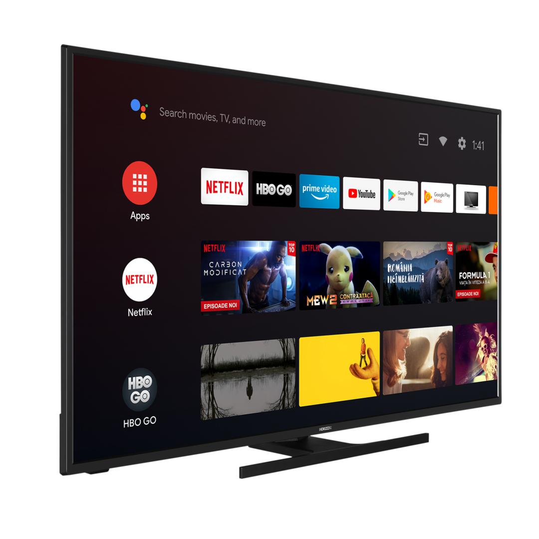 LED TV HORIZON 4K-ANDROID 43HL7590U/B, 43" D-LED, 4K Ultra HD - imagine 4