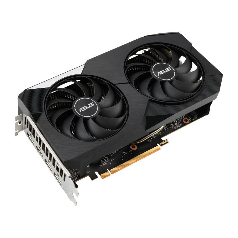 Placa video ASUS Radeon RX 6650 XT DUAL O8G, 8GB - imagine 3