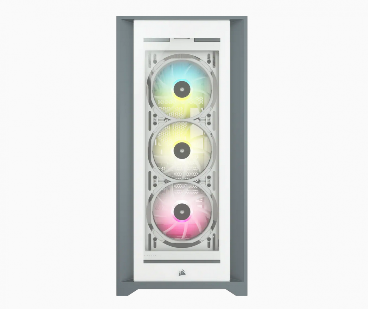 Carcasa Corsair iCUE 5000X RGB Tempered Glass Mid-Tower ATX PC - imagine 3