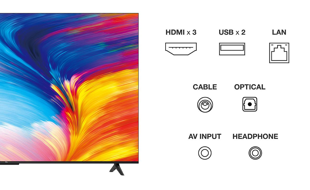 Televizor TCL LED 50P635 (2022), 126 cm (50"), Smart Google - imagine 5