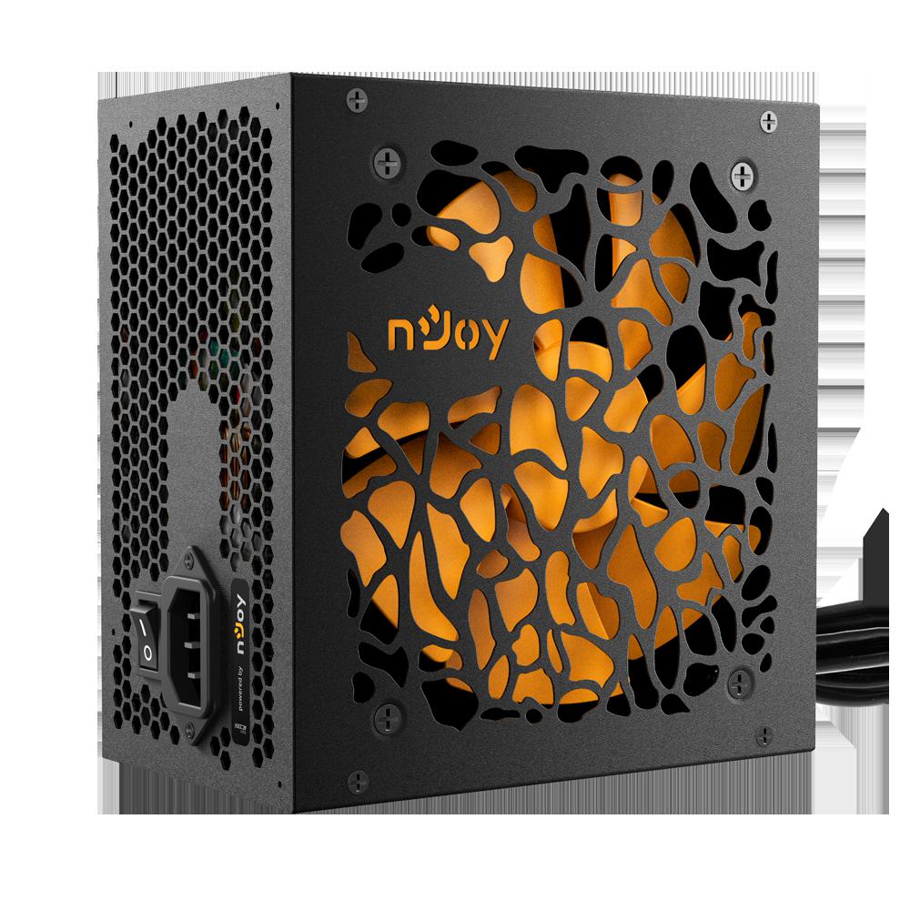 Sursa nJoy Theta 550, 80+ Bronze, semi-modulara, PFC Activ, 550W - imagine 5