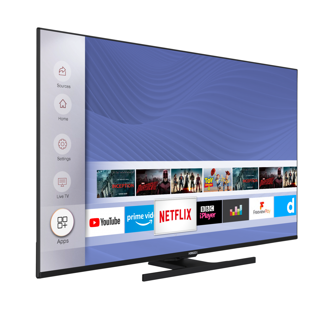 LED TV HORIZON 4K-SMART 50HL8530U/B, 50" D-LED, 4K Ultra HD - imagine 4