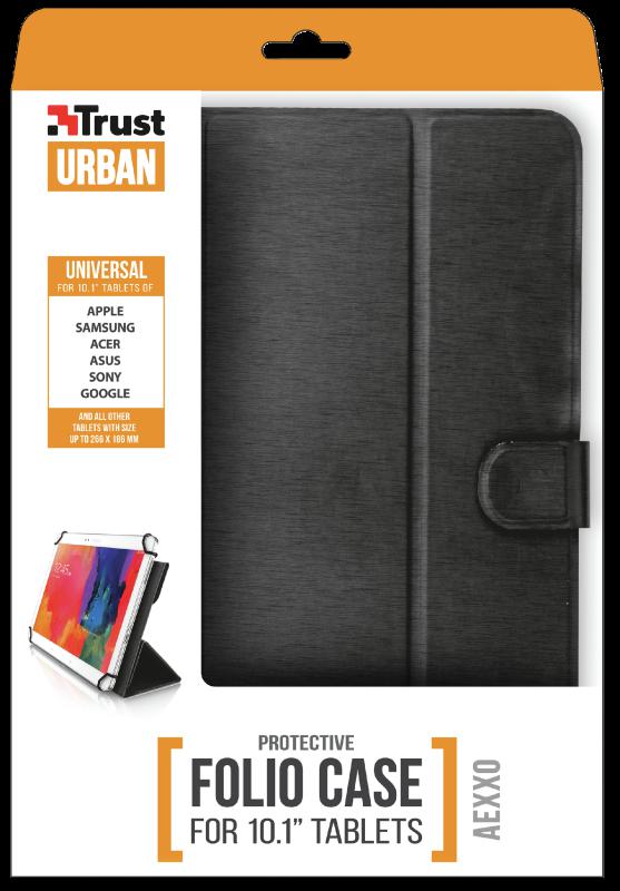 Trust Aexxo Universal Folio Case for 10.1" tablets - black - imagine 7