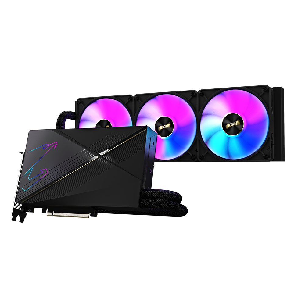 Placa video Gigabyte AORUS GeForce RTX™ 4080 XTREME WATERFORCE 1G - imagine 3