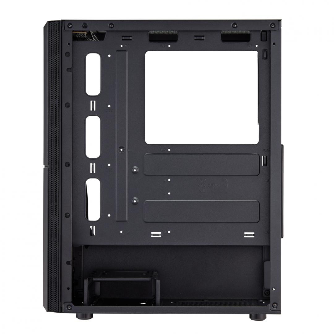 Carcasa FSP CMT 270, Mid Tower, ATX, fara sursa, black - imagine 5